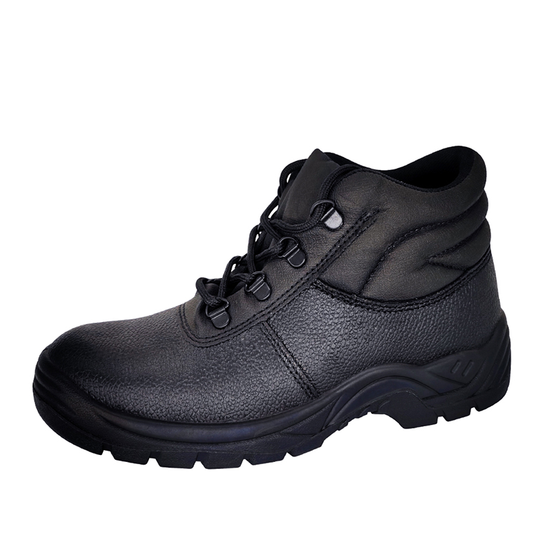 SS623 High Pelle Anti-Stab Cow Leather Safety Safety обувь
